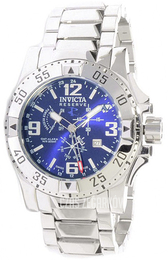 Invicta Reserve Niebieski/Stal Ø50 mm 6106
