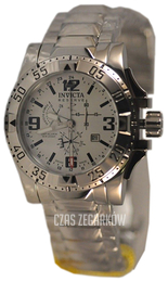 Invicta Excursion Srebrny/Stal Ø50 mm 6107