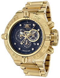 Invicta Subaqua Czarny/Stal w odcieniu złota Ø50 mm 6553