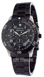 Invicta Signature II Czarny/Stal Ø43.5 mm 7351