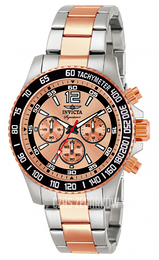 Invicta Signature II Różowe złoto/Stal Ø45 mm 7409