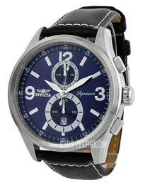Invicta Signature II Niebieski/Skóra Ø48 mm 7416
