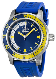 Invicta Signature II Niebieski/Guma Ø45 mm 7461