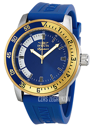 Invicta Signature II Niebieski/Guma Ø45 mm 7464