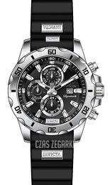 Invicta Signature II Czarny/Guma Ø45 mm 7478