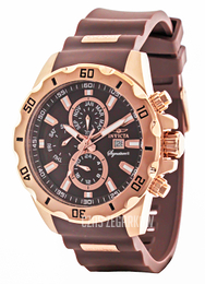 Invicta Signature II Brązowy/Guma Ø45 mm 7484