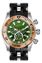 Invicta Sea Spider Zielony/Stal Ø50 mm 80029