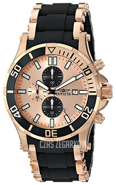Invicta Sea Spider Różowe złoto/Stal w kolorze różowego złota Ø50 mm 80141