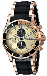 Invicta Sea Spider Żółte złoto/Stal w kolorze różowego złota Ø50 mm 80142