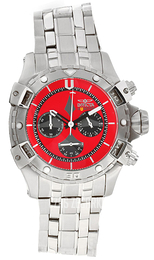 Invicta Aviator Czerwony/Stal Ø48 mm 80253