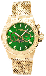 Invicta Pro Diver Zielony/Stal w odcieniu złota Ø44 mm 80324