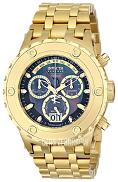 Invicta Subaqua Czarny/Stal w odcieniu złota Ø52 mm 80487