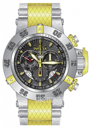 Invicta Subaqua Czarny/Stal w odcieniu złota Ø50 mm 80508