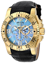 Invicta Excursion Niebieski/Skóra Ø49.5 mm 80674