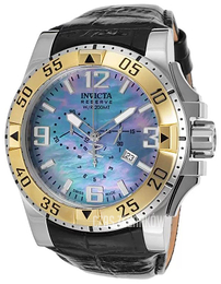 Invicta Excursion Czarny/Skóra Ø49.5 mm 80718