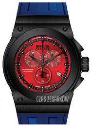 Invicta Reserve Czerwony/Guma Ø52 mm 80774