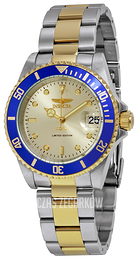 Invicta Pro Diver Żółte złoto/Stal Ø40 mm 8928OBA