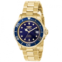 Invicta Pro Diver Niebieski/Stal w odcieniu złota Ø40 mm 8930OB
