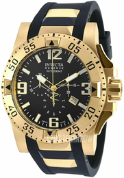 Invicta Excursion Czarny/Stal w odcieniu złota Ø49.5 mm 90060