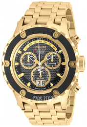 Invicta Subaqua Czarny/Stal w odcieniu złota Ø52 mm 90112