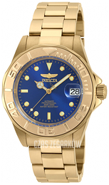 Invicta Pro Diver Niebieski/Stal w odcieniu złota Ø40 mm 90186