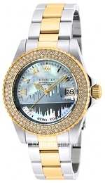 Invicta Angel Biały/Stal w odcieniu złota Ø40 mm 90289