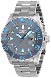 Invicta Pro Diver Szary/Stal Ø44 mm 90294