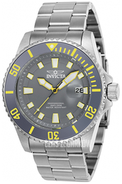 Invicta Pro Diver Szary/Stal Ø44 mm 90295