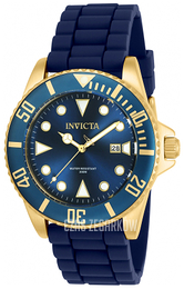 Invicta Pro Diver Niebieski/Guma Ø44 mm 90304