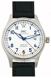 IWC Pilots Classic Biały/Skóra Ø40 mm IW327002