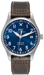 IWC Pilots Watch Mark XVIII Niebieski/Skóra Ø40 mm IW327004