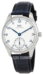 IWC Portugieser Srebrny/Skóra Ø40.4 mm IW358304