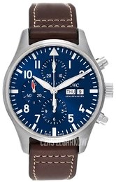 IWC Pilots Classic Niebieski/Skóra Ø43 mm IW377714