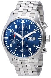 IWC Pilots Classic Niebieski/Stal Ø43 mm IW377717