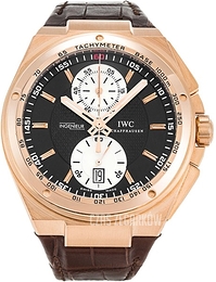 IWC Ingenieur Czarny/Skóra Ø45.5 mm IW378402