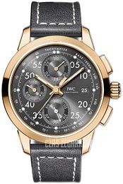 IWC Ingenieur Szary/Skóra Ø42.3 mm IW380805
