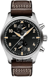 IWC Pilots Czarny/Skóra Ø43 mm IW387808