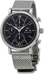 IWC Portofino Czarny/Stal Ø42 mm IW391030