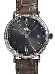 IWC Portofino Szary/Skóra Ø37 mm IW458104