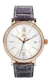 IWC Portofino Srebrny/Skóra Ø37 mm IW458107