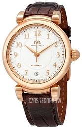 IWC Da Vinci Biały/Skóra Ø36 mm IW458309