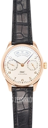 IWC Portuguese Srebrny/Skóra Ø44.2 mm IW503504
