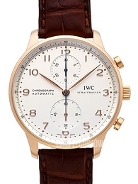 IWC Portuguese Srebrny/Skóra Ø40.9 mm IW371480