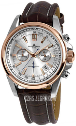 Jacques Lemans Liverpool Srebrny/Skóra Ø44 mm 1-1117-1NN