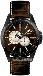 Jacques Lemans Liverpool Brązowy/Skóra Ø48 mm 1-1775E