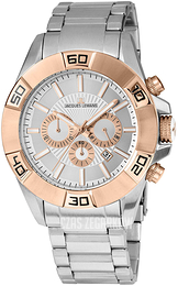 Jacques Lemans Liverpool Srebrny/Stal Ø49 mm 1-1808G
