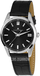 Jacques Lemans Classic Czarny/Skóra Ø30 mm 1-1811E