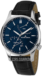 Jacques Lemans London Niebieski/Skóra Ø42 mm 1-1902B