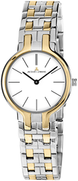 Jacques Lemans Milano Biały/Stal w odcieniu złota Ø28 mm 1-1934E