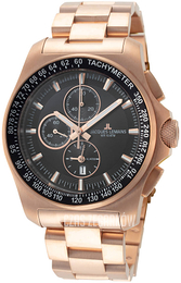 Jacques Lemans Sport Szary/Stal w kolorze różowego złota Ø43 mm 1-1990B
